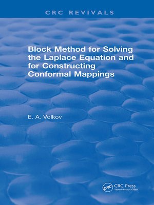 cover image of Block Method for Solving the Laplace Equation and for Constructing Conformal Mappings